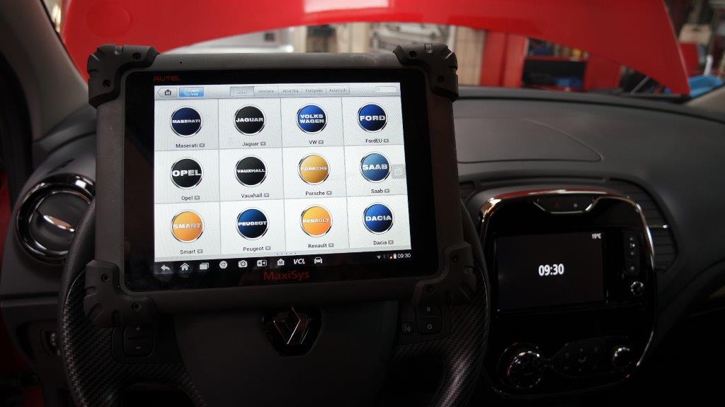 Auto ter Riet - Storing uitlezen